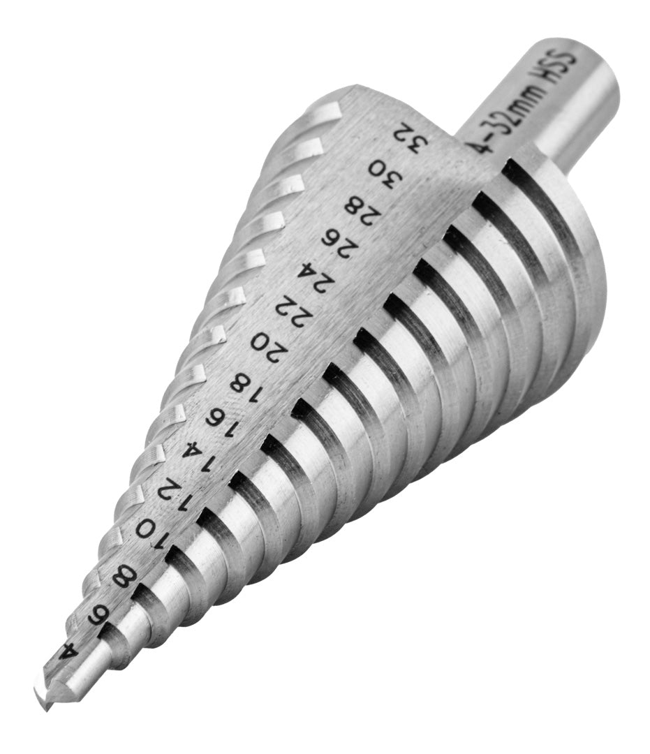 Step Drill 4mm-20mm-32mm-37mm