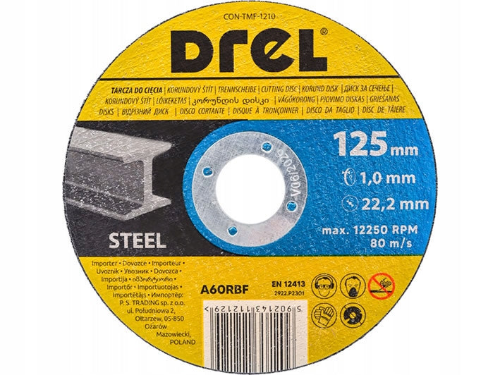 CUTTING DISC 125/1.0/22.2
