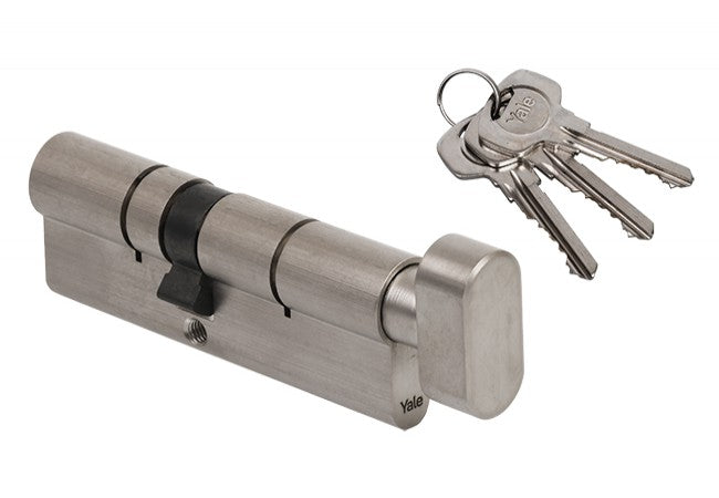 Yale Euro Cylinder Anti Snap 50/50mm Thumb turn
