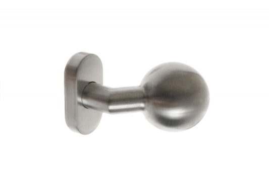 FIXED KNOB WITH OVAL DISC 8mm SPINDLE