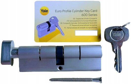 YALE 600 SERIES-EURO CYLINDER 5KEYS