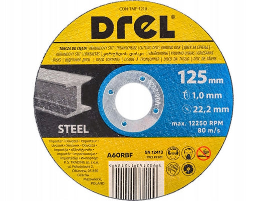 CUTTING DISC 125/1.0/22.2