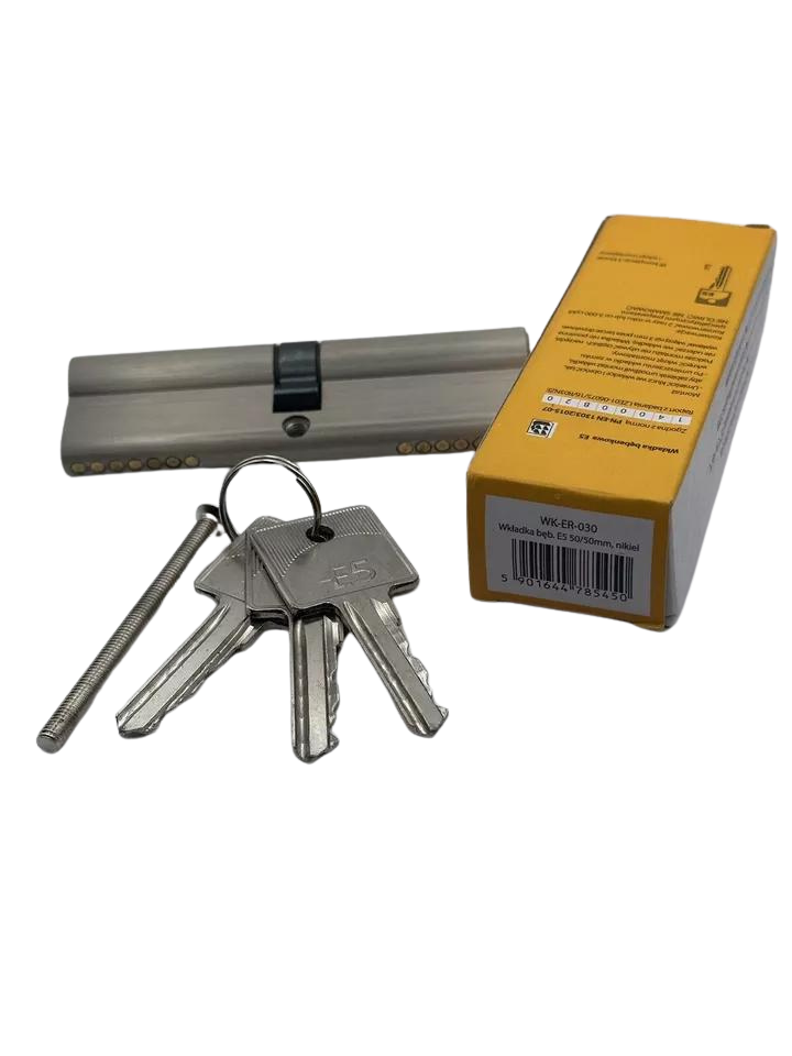 Barrel Lock - E5 - Euro Cylinder 3 Keys Various Sizes