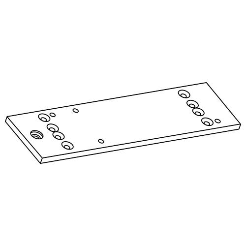 GEZE TS2000 NV,NVBC,EVI PG53190505 MOUNTAGE PLATE